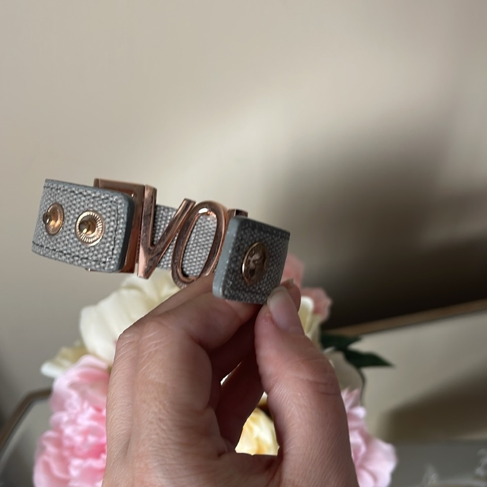 BCBGeneration Rose Gold LOVE Bracelet - Picture 6 of 8